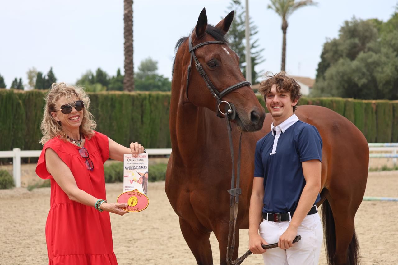 Ganadores de las wildcard en el CSN5* Moura Tours Valencia para la Copa CDE