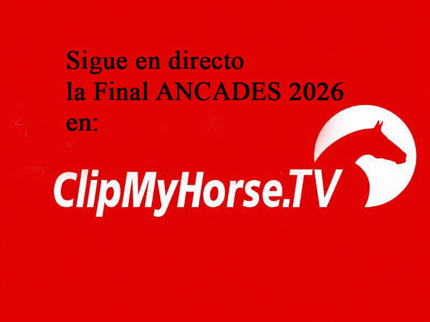 Sigue en directo la Final ANCADES 2026