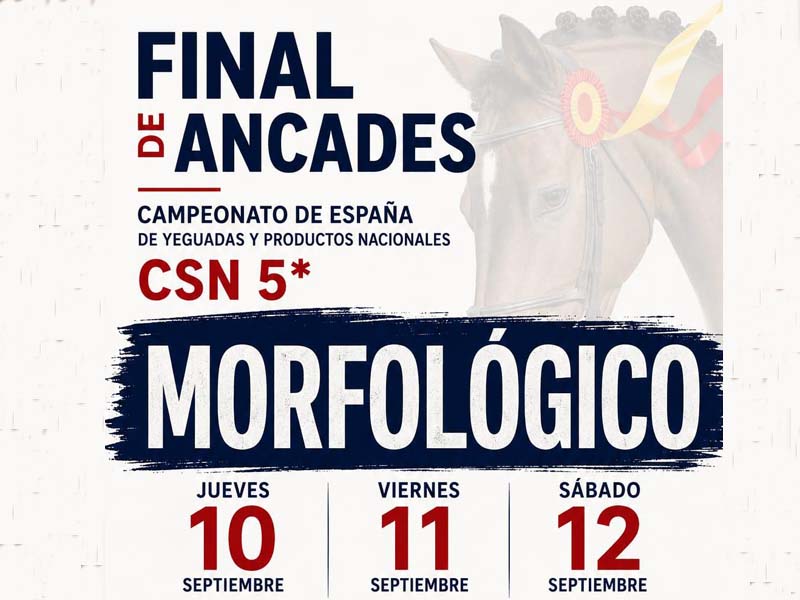 Abierta la inscripción para el Concurso Morfológico de ANCADES